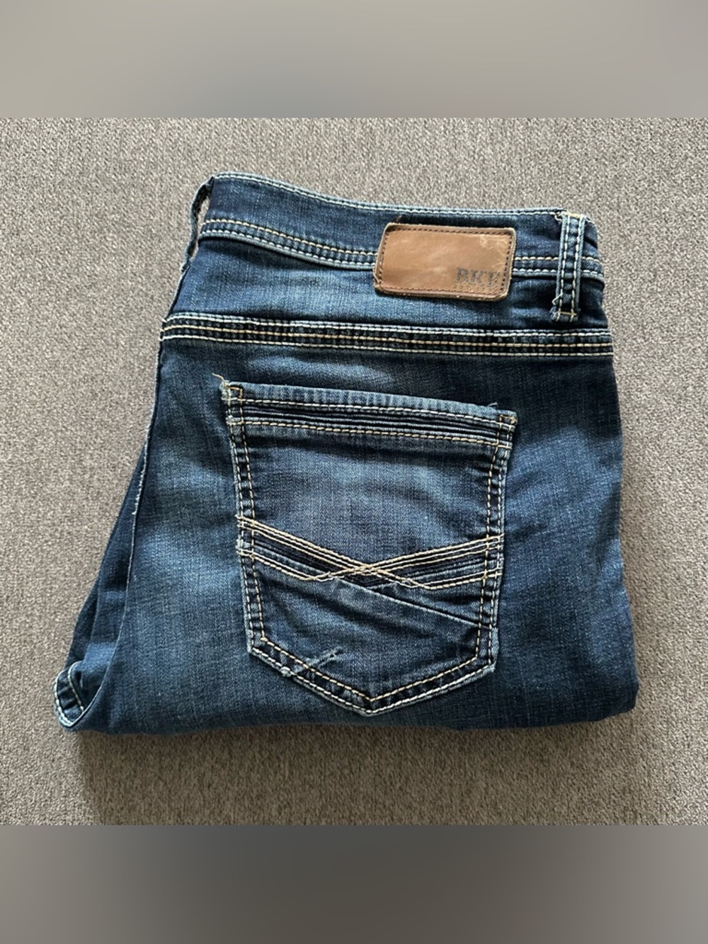 BKE Men’s Nolan Straight Jeans Size 36 Regular